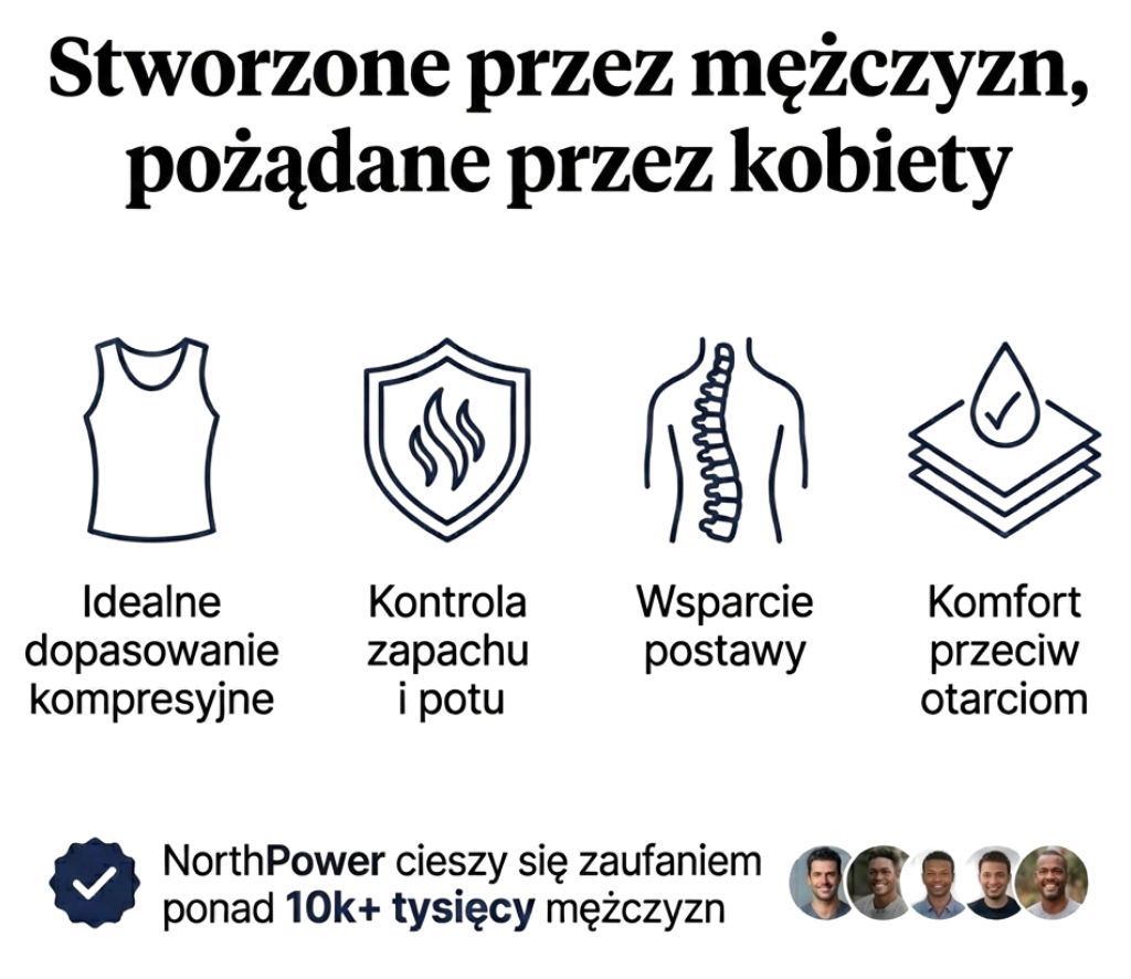 NorthPower – idealne dopasowanie, kontrola zapachu, wsparcie postawy, komfort